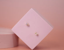 Load image into Gallery viewer, Freya Huggies + Delilah Studs
