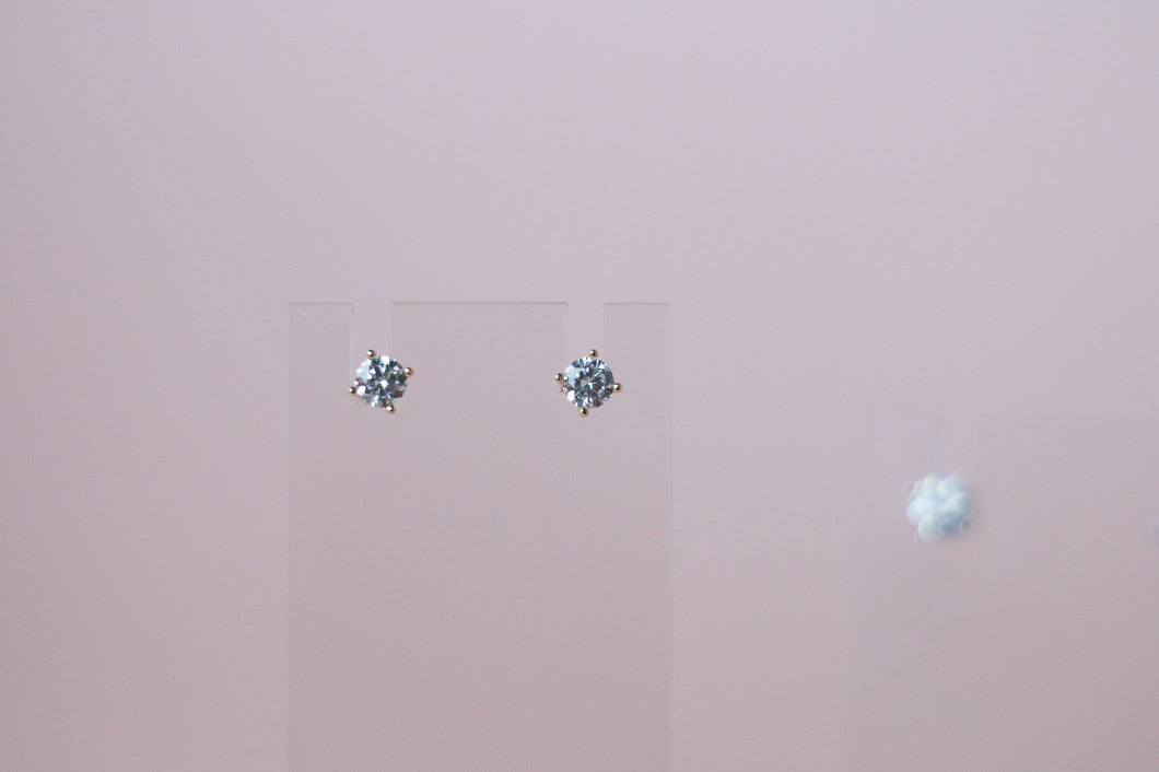 Ella Moissanite Studs